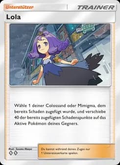 Lola card in German