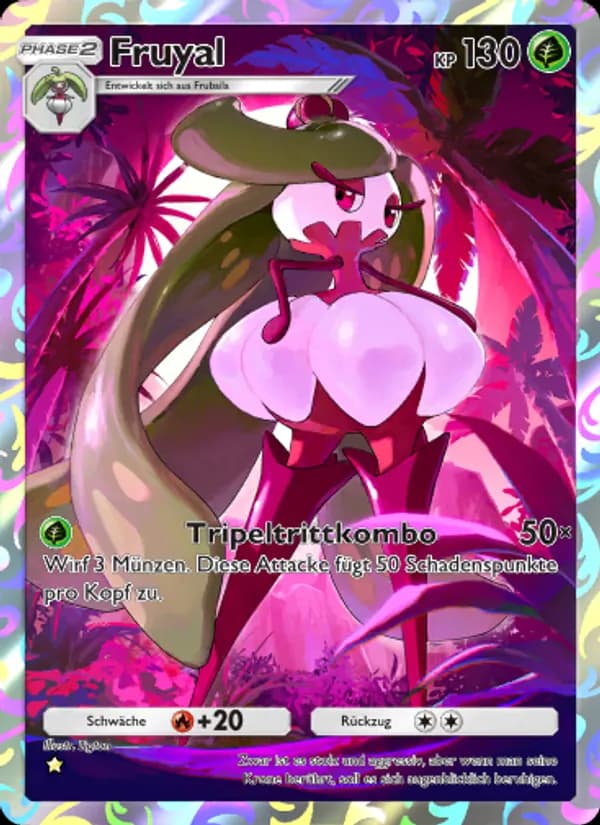 Fruyal card in German