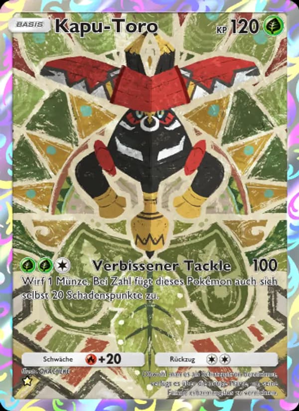 Kapu-Toro card in German