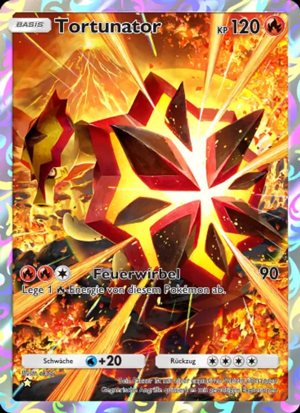 Tortunator card in German