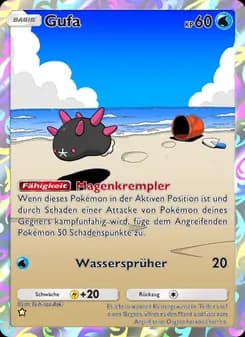 Gufa card in German