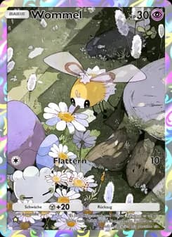 Wommel card in German