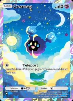 Cosmog card in German