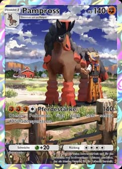 Pampross card in German