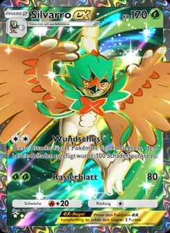 Silvarro-ex card in German