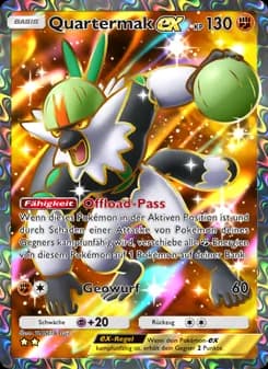 Quartermak-ex card in German