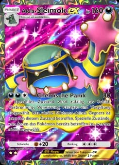 Alola-Sleimok-ex card in German