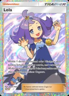 Lola card in German