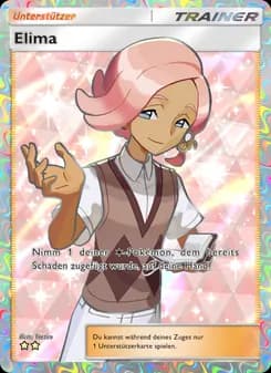 Elima card in German