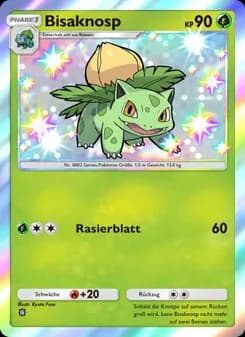 Bisaknosp card in German