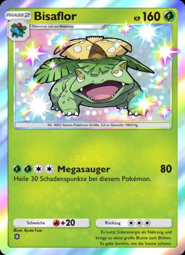 Bisaflor card in German
