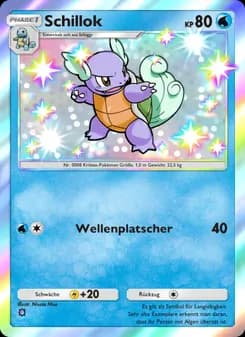 Schillok card in German