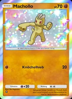 Machollo card in German