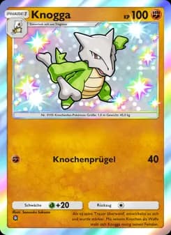 Knogga card in German