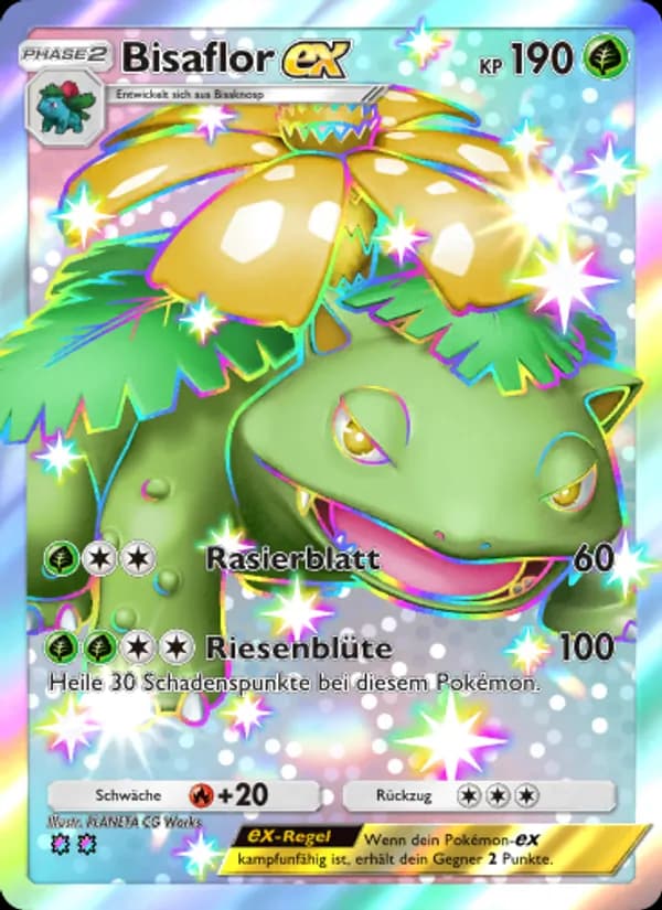 Bisaflor-ex card in German