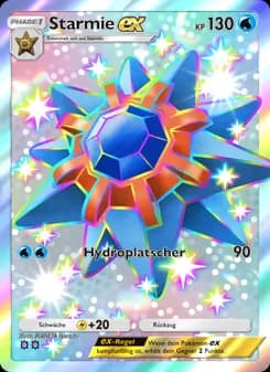 Starmie-ex card in German