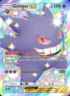 Gengar-ex card in German