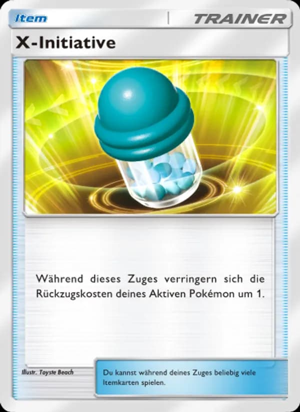 X-Initiative card in German