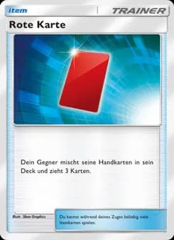 Rote Karte card in German