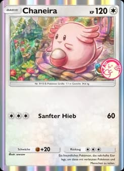 Chaneira card in German