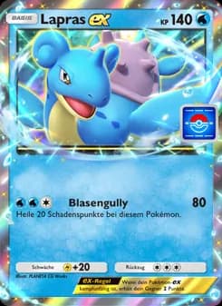 Lapras-ex card in German