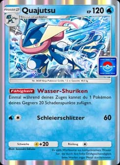 Quajutsu card in German