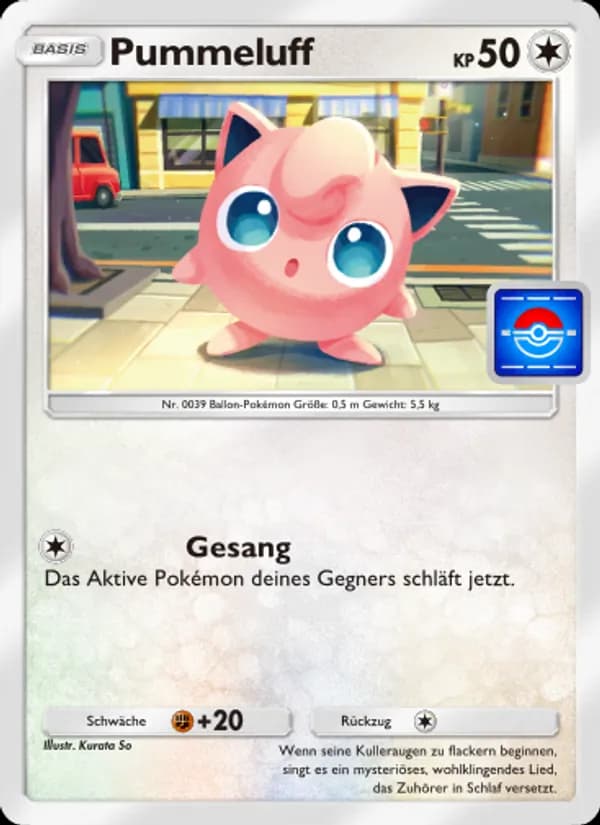 Pummeluff card in German