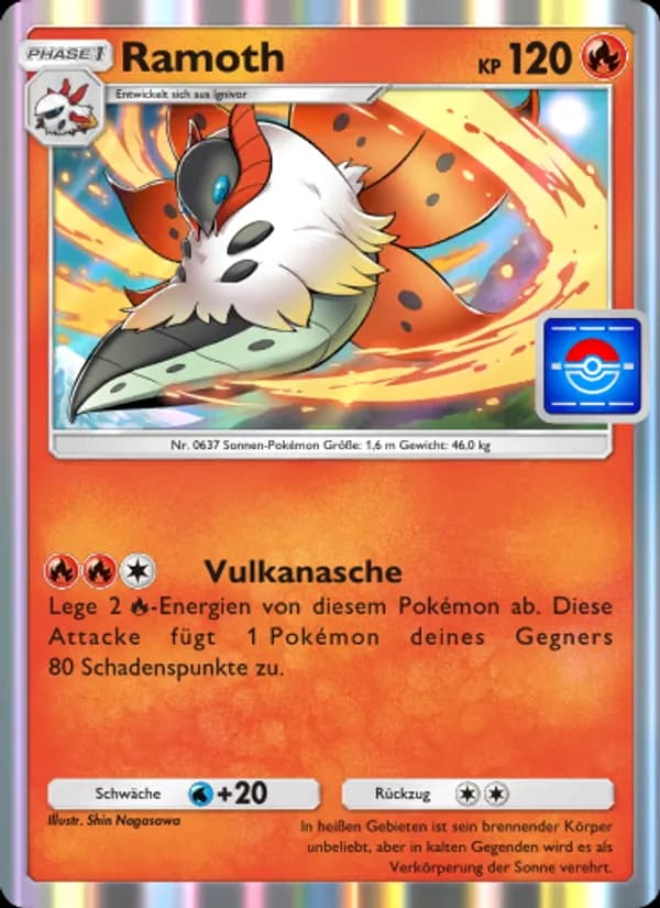 Ramoth card in German
