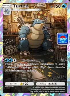 Turtok card in German