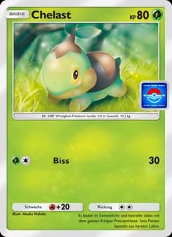 Chelast card in German