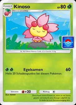 Kinoso card in German