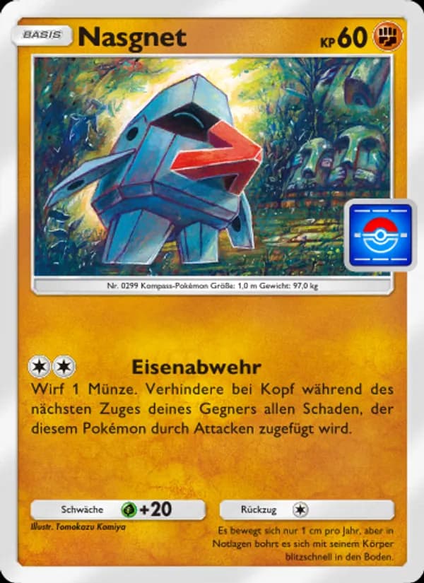 Nasgnet card in German