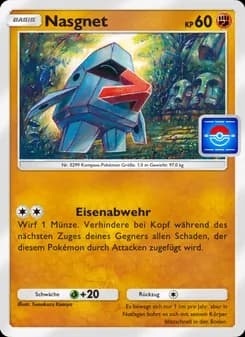 Nasgnet card in German