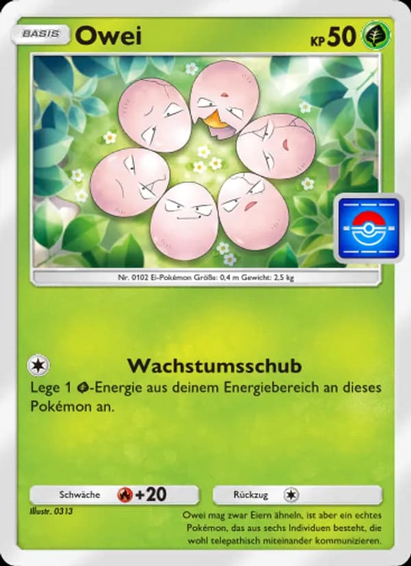 Owei card in German