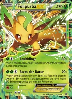 Folipurba-EX card in German