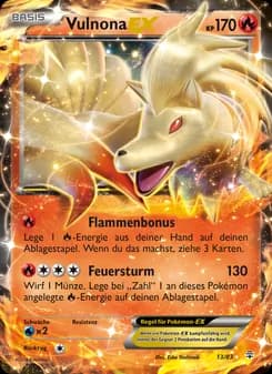 Vulnona-EX card in German