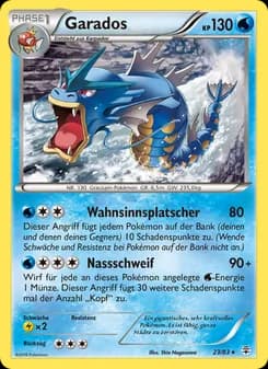 Garados card in German