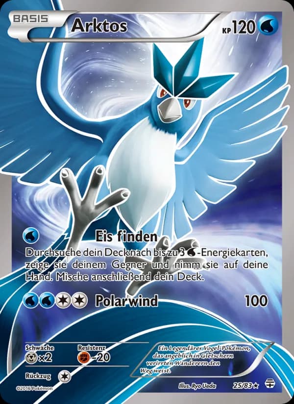 Arktos card in German