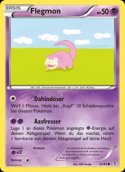 Flegmon card in German