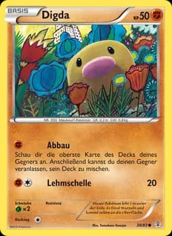 Digda card in German