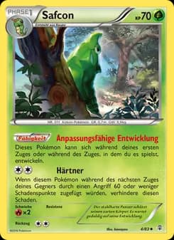 Safcon card in German