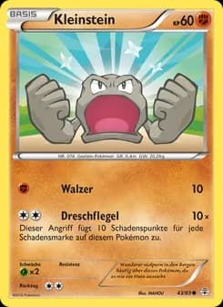 Kleinstein card in German