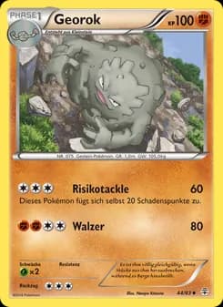 Georok card in German