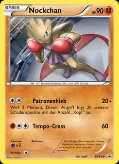 Nockchan card in German