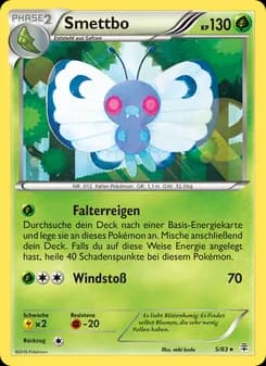Smettbo card in German