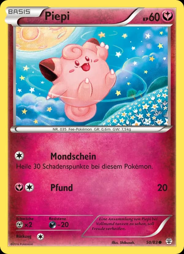 Piepi card in German