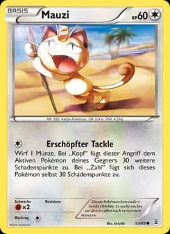 Mauzi card in German