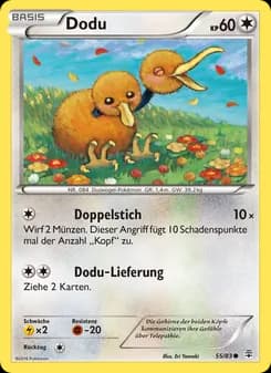 Dodu card in German