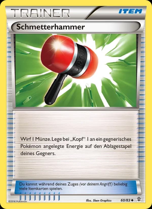Schmetterhammer card in German