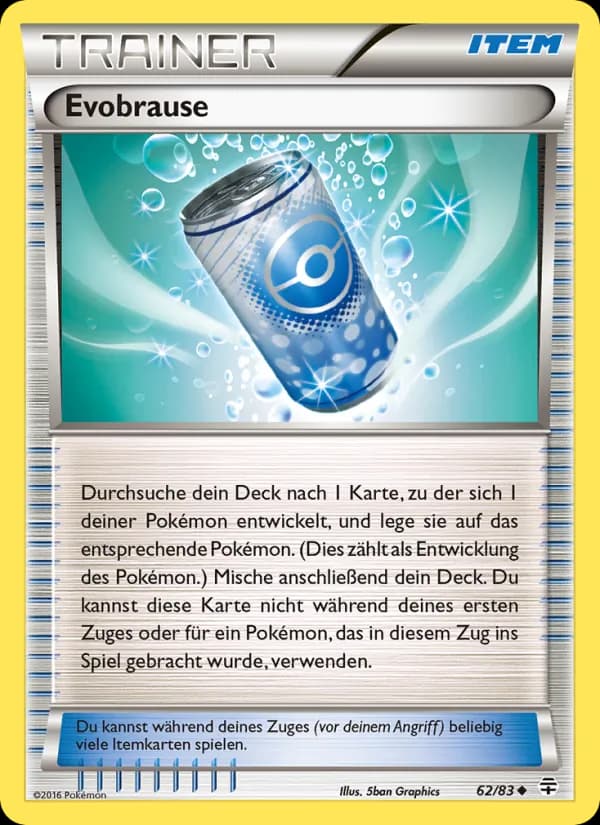 Evobrause card in German